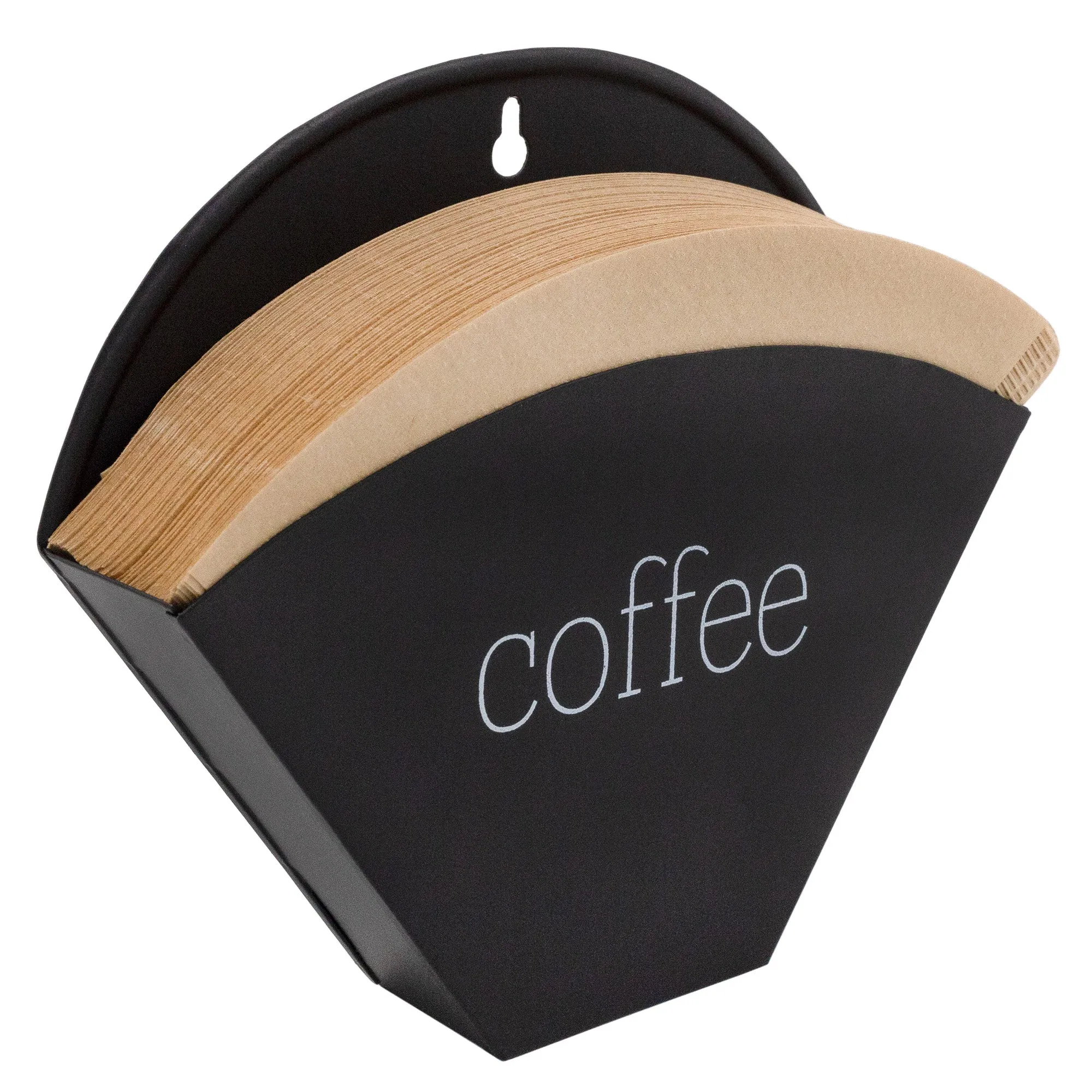 Enamelware Cone Coffee Filter Holder (Black, Case of 48)