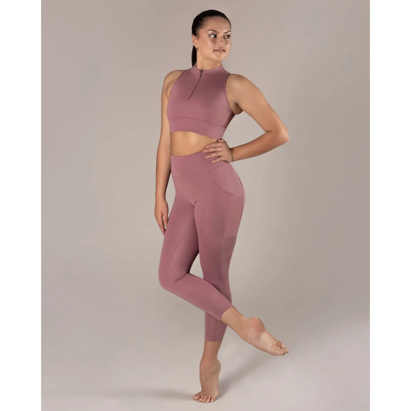 Energetiks Sabre Legging | Mauve Haze (Adult)