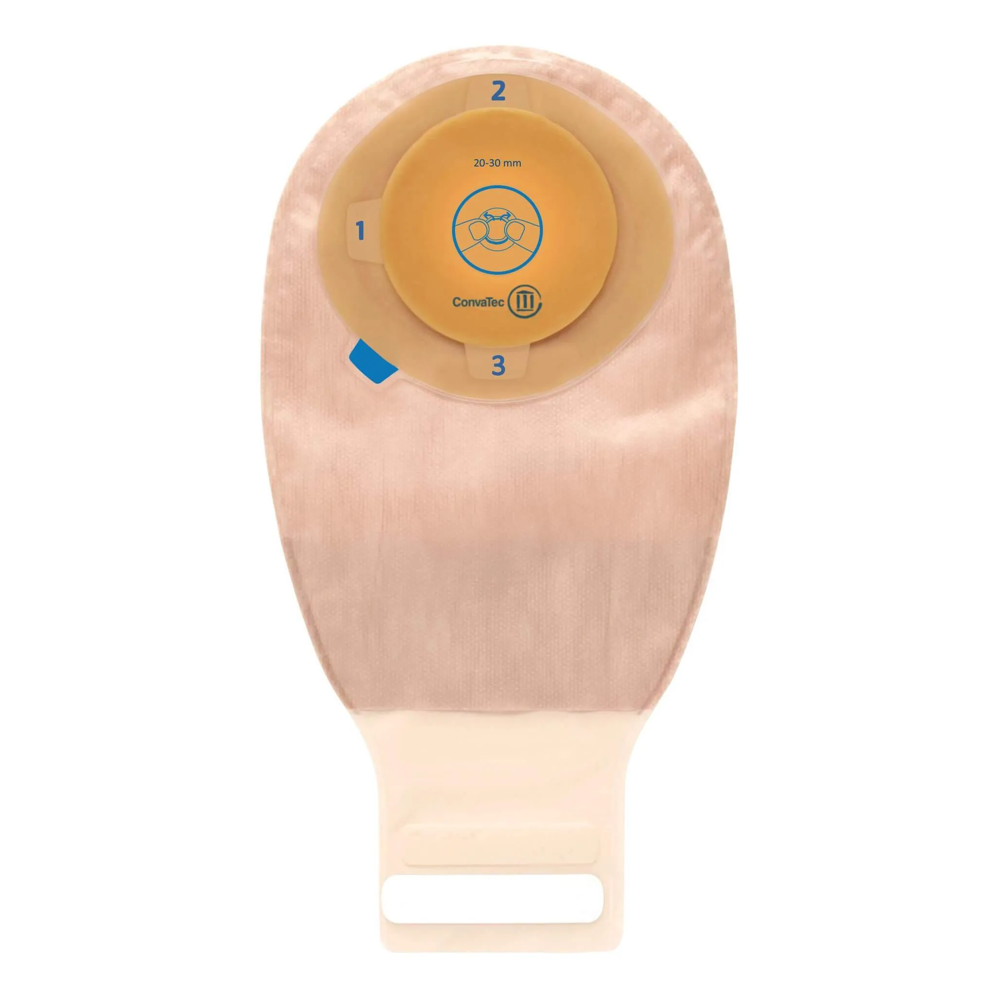 Esteem™   One-Piece Drainable Pouch with Moldable Stomahesive Skin Barrier and filter (Transparent)
