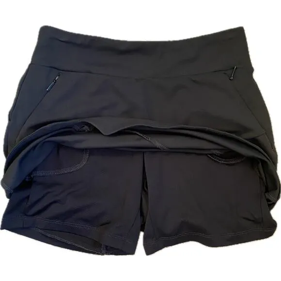 EUC RADMOR $105 Yesler Golf Tennis Skort Skirt w Pockets Built in Shorts Size XS