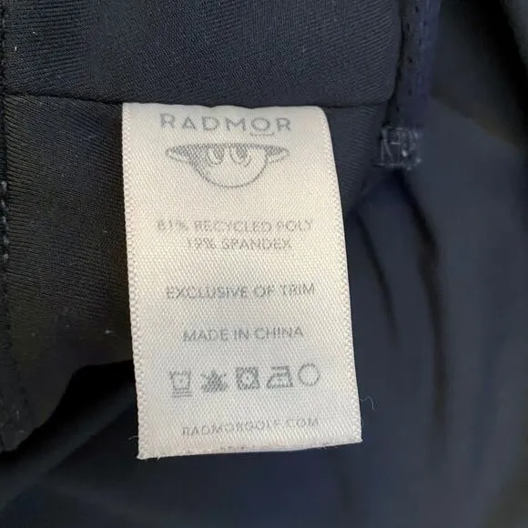 EUC RADMOR $105 Yesler Golf Tennis Skort Skirt w Pockets Built in Shorts Size XS