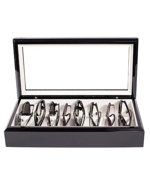 Eyewear Organizer Box, Black Lacquer
