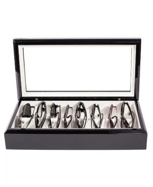 Eyewear Organizer Box, Black Lacquer