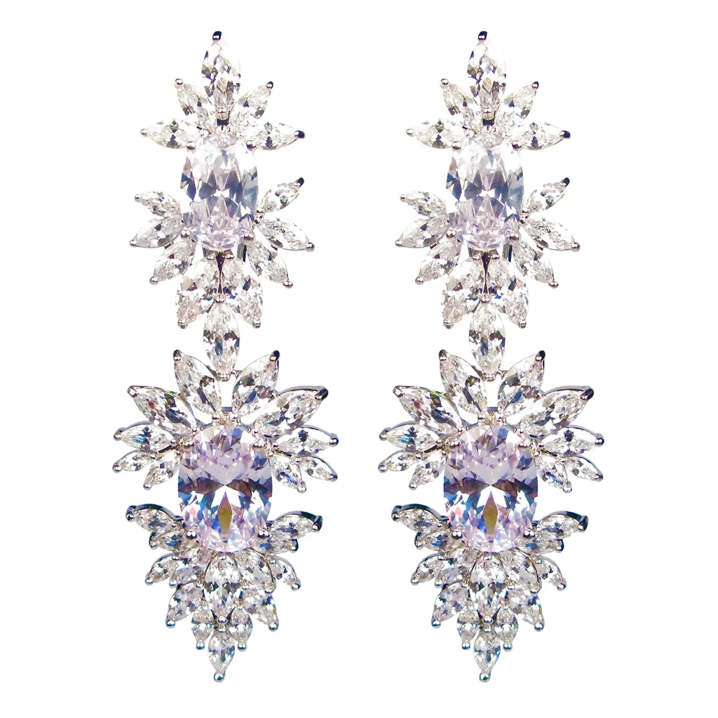 Faceted Perfection Diamontage™ 34.66 Carat Earrings