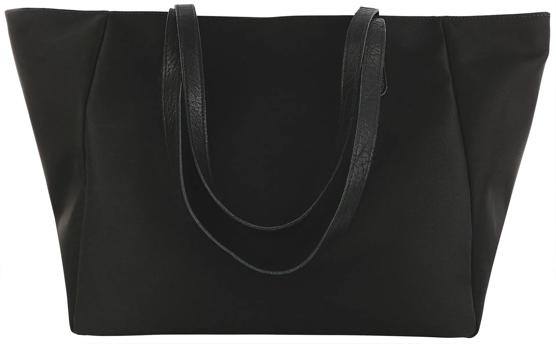 Faye DLX Tote Handbag in Black/Bison