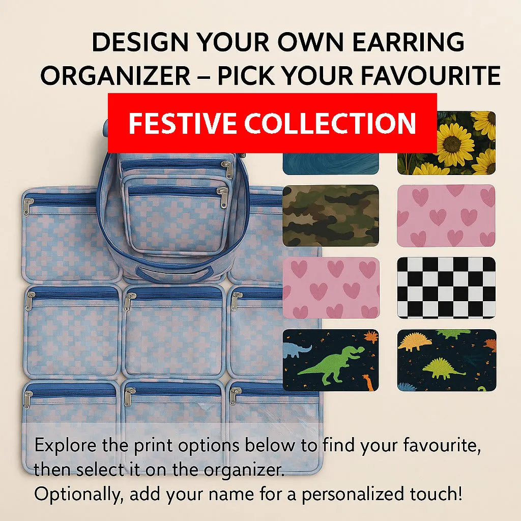 FESTIVE Earring Organizer Customiser