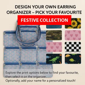 FESTIVE Earring Organizer Customiser