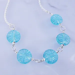Fireworks Engraved Necklace