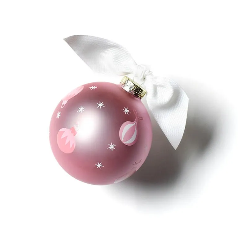 First Christmas Pink Ornaments Ornament