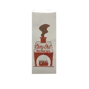 Foil Hot Food Bag 500 ct Quart 5" x 3.25" x 12" - Case - 500 Units