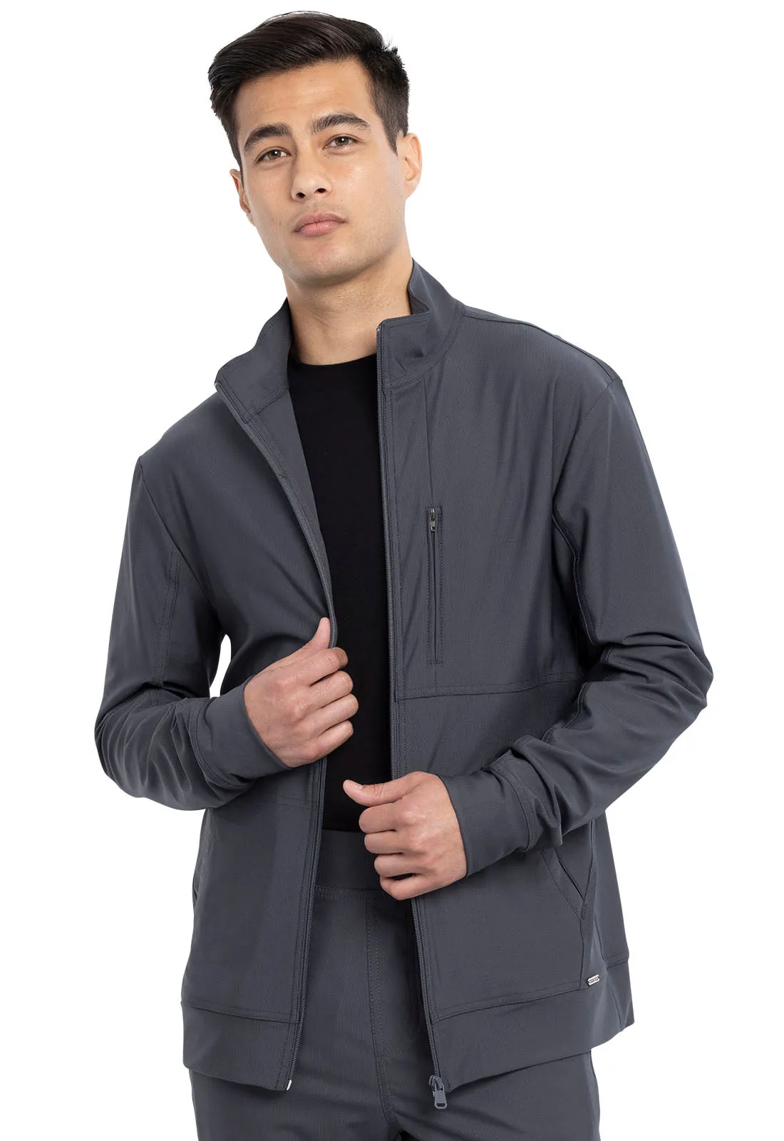 Form CK399 Men's Zip Front Jacket Pewter
