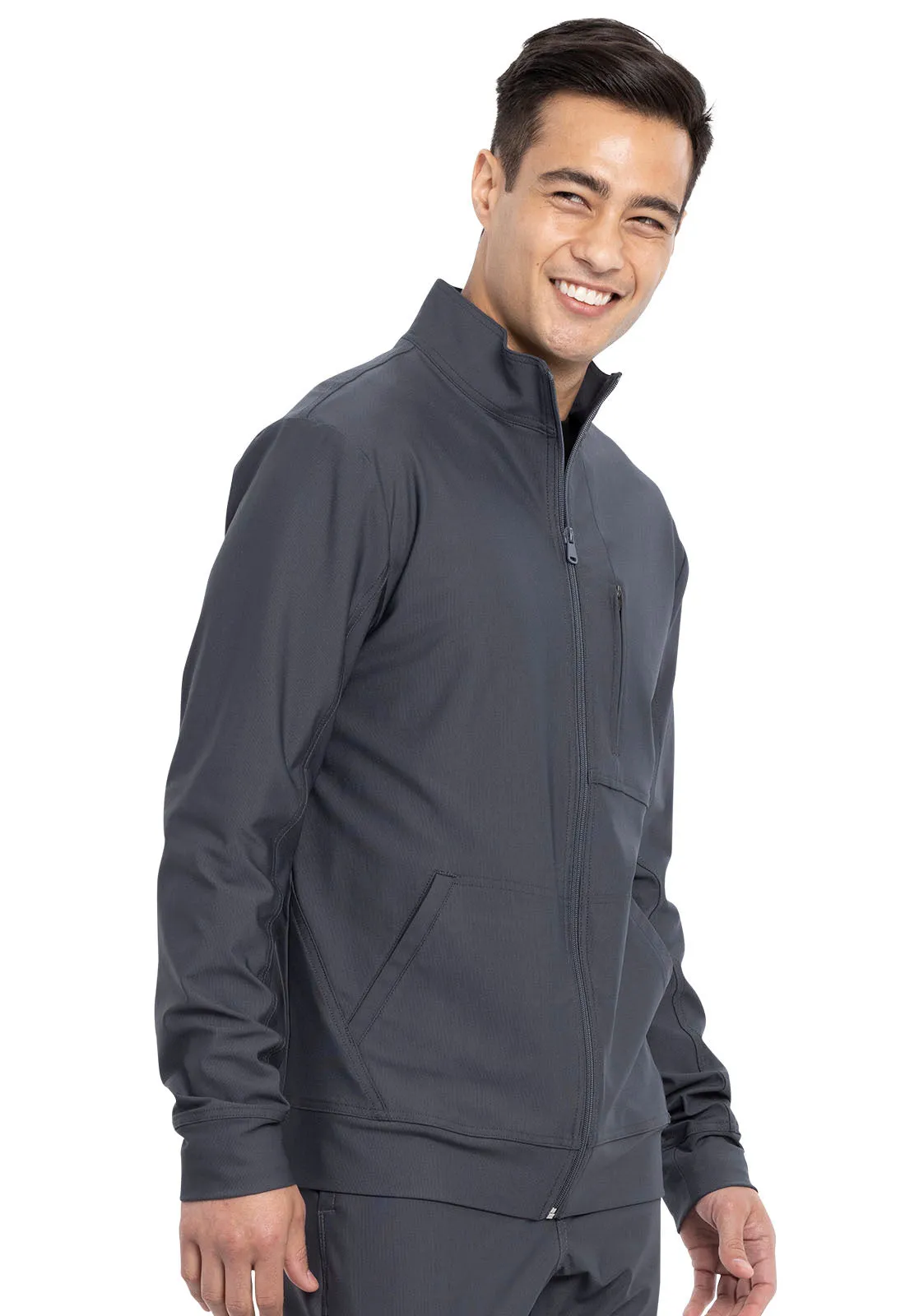 Form CK399 Men's Zip Front Jacket Pewter
