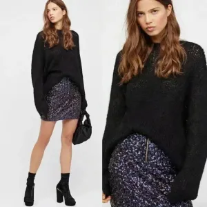 Free People Sequin Mini Skirt Size 2 $88