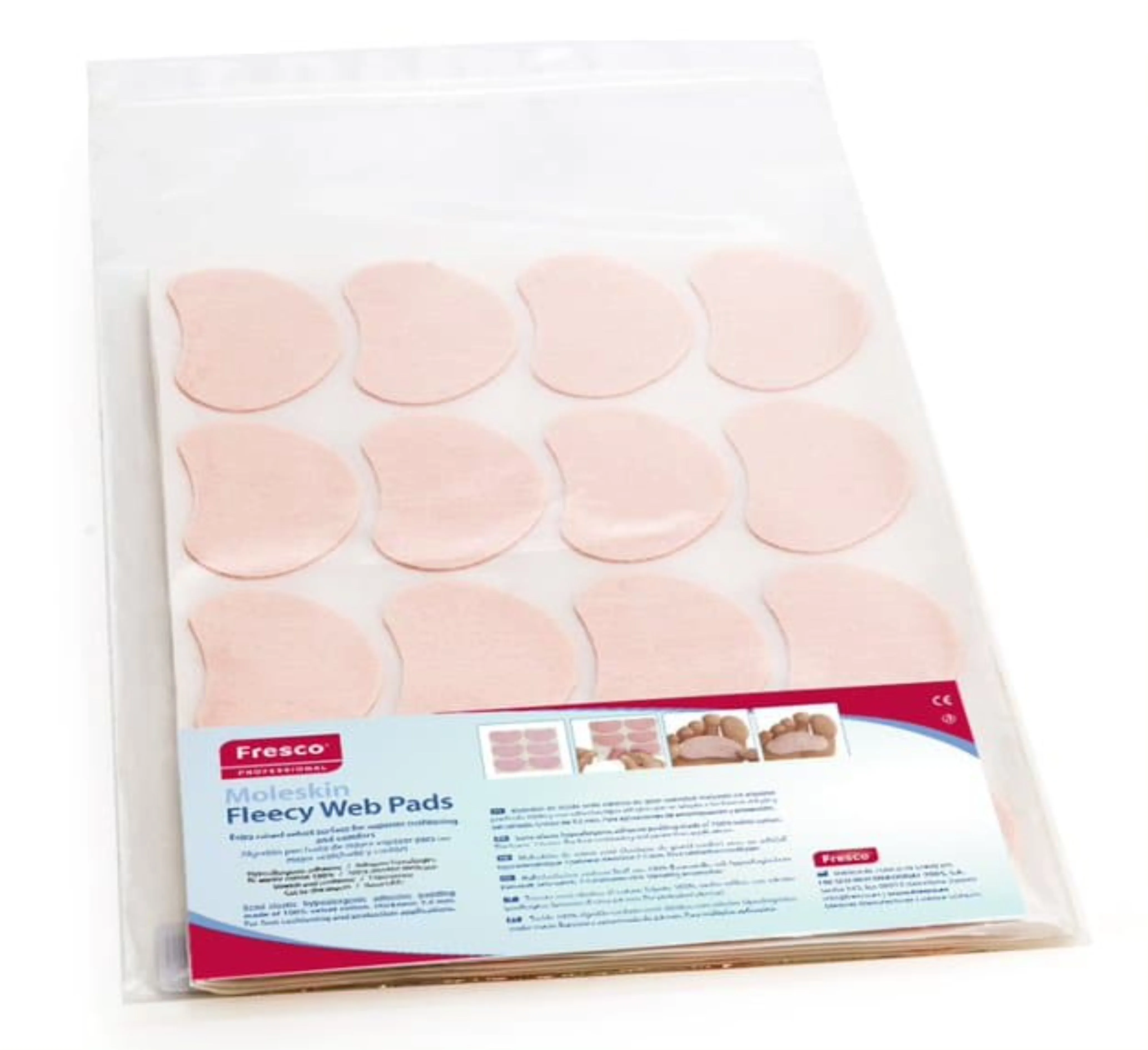 Fresco Fleecy Web Pads Kidney | 120 | Small