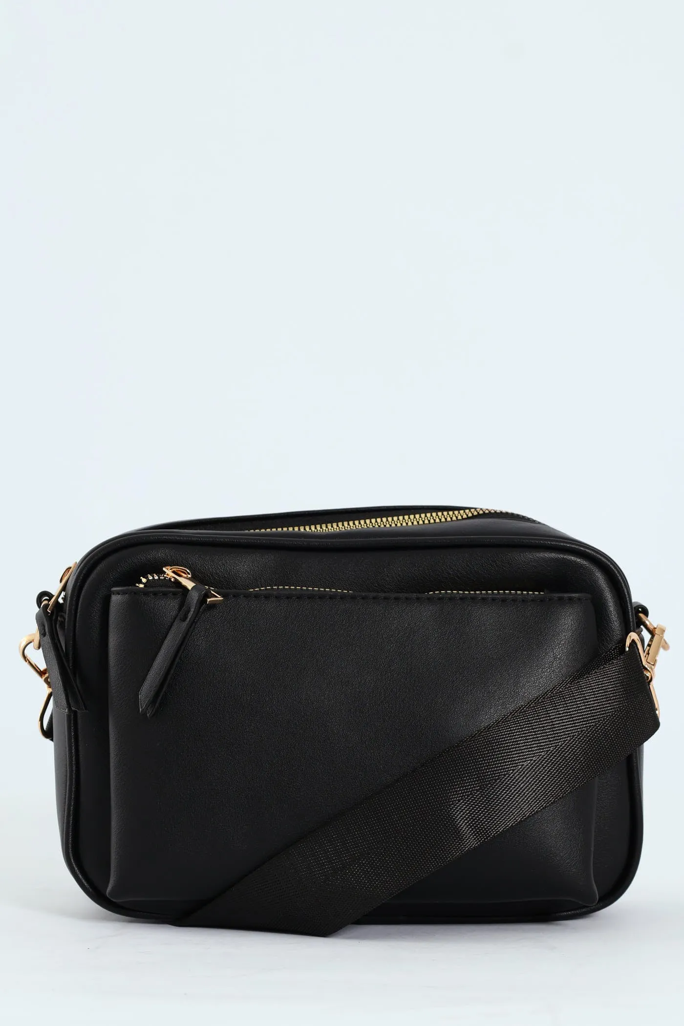 Front Pocket Camera Bag - Black