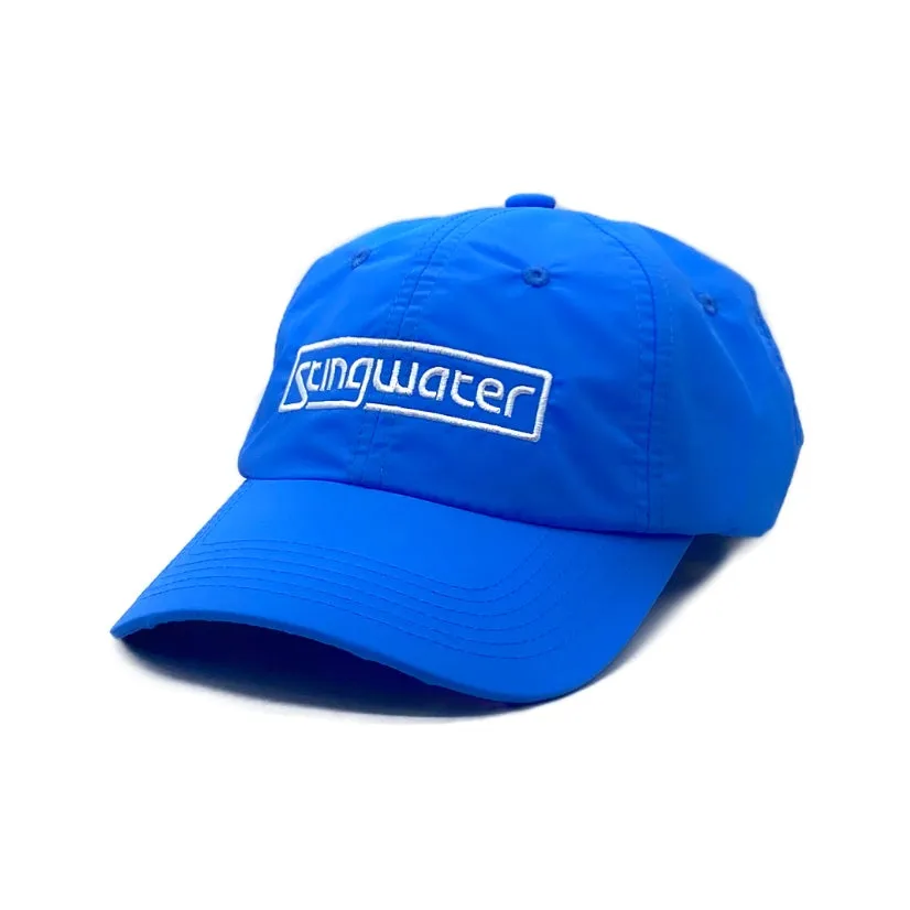 Gaseous Logotype Nylon Hat Blue