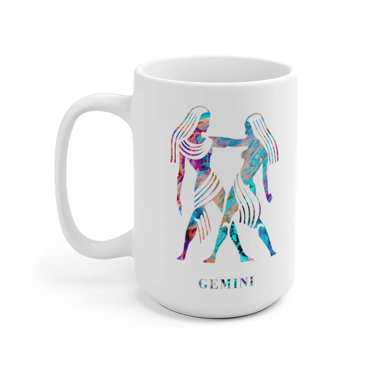 Gemini Zodiac Sign Mug - 11 oz, 15 oz
