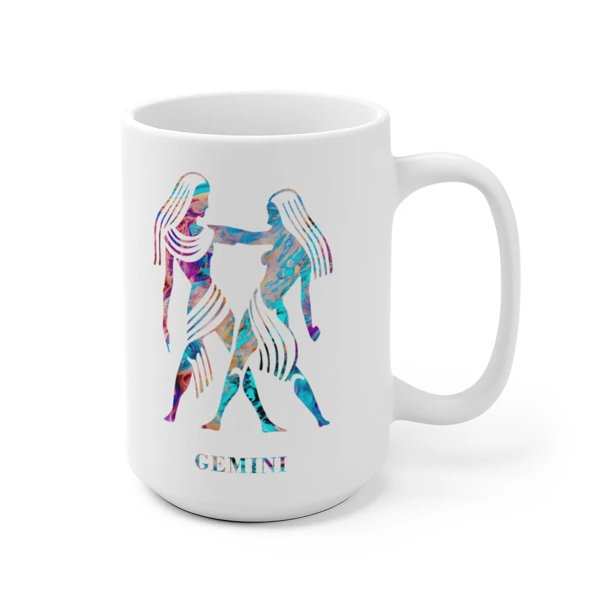 Gemini Zodiac Sign Mug - 11 oz, 15 oz
