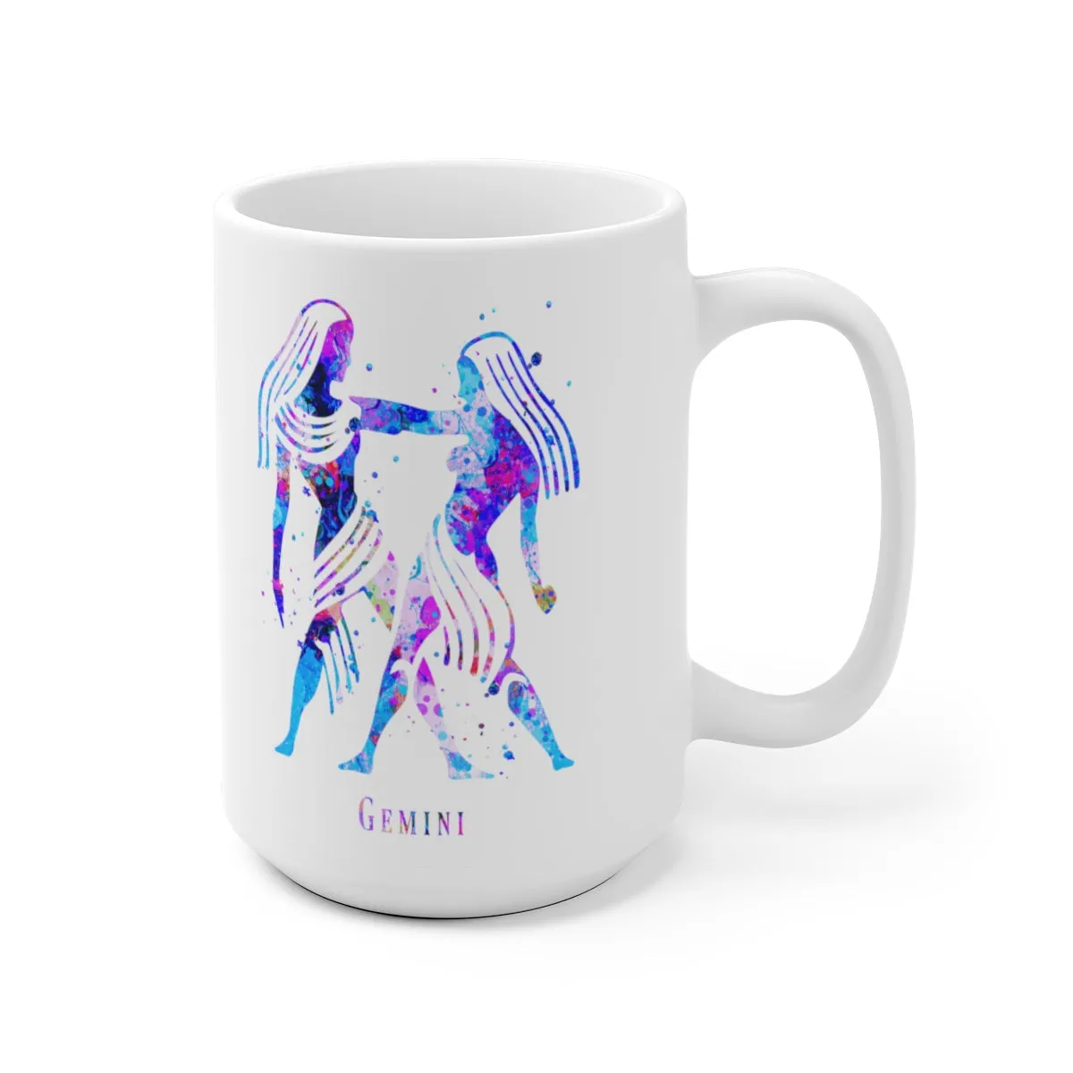 Gemini Zodiac Sign Mug - 11 oz, 15 oz