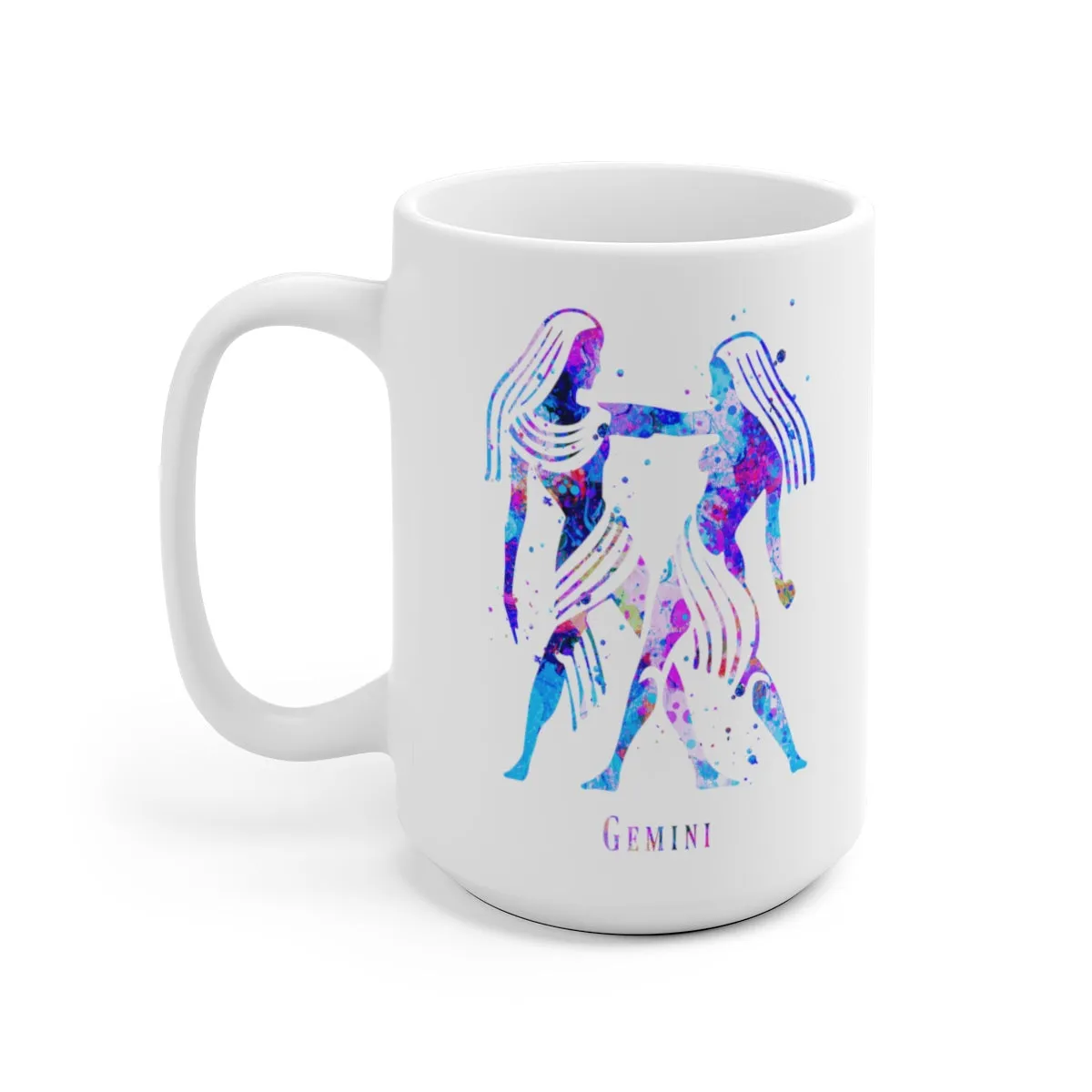 Gemini Zodiac Sign Mug - 11 oz, 15 oz