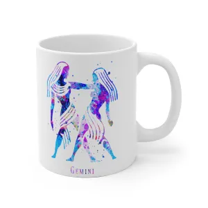Gemini Zodiac Sign Mug - 11 oz, 15 oz