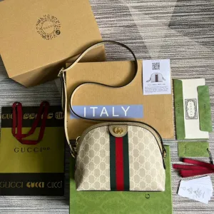gg Ophidia Small gg Shoulder Bag Beige For Women, Women&#8217;s Bags 9.2in/24cm gg ‎499621 UULAG 9682