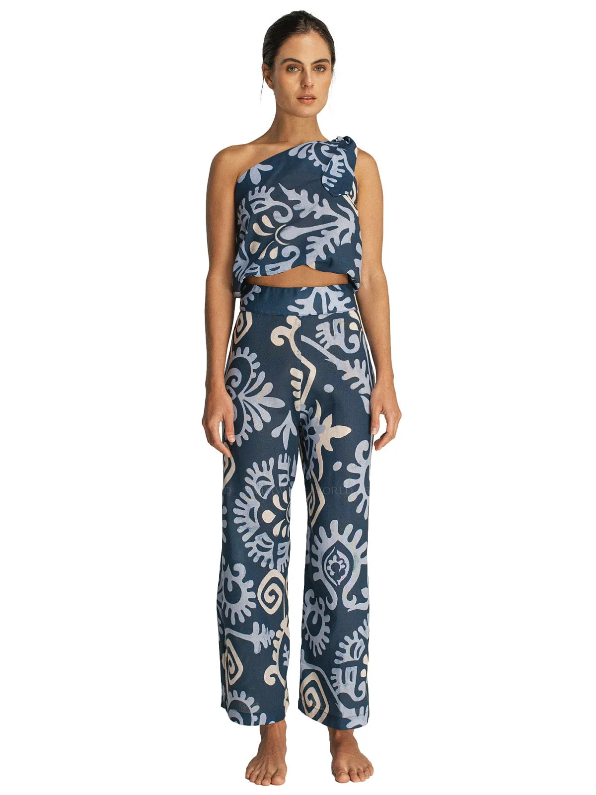 Gigi Blouse-Bali Pants ::RET