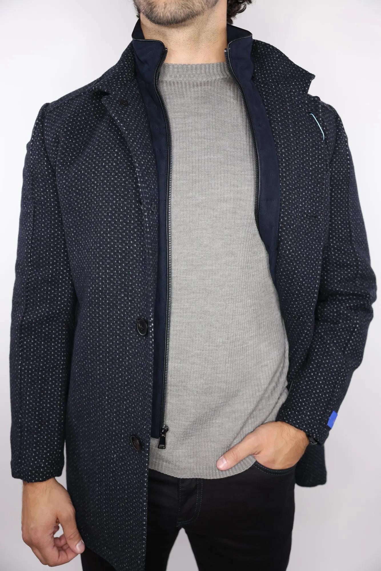 Giles & Jasper Hybrid Coat