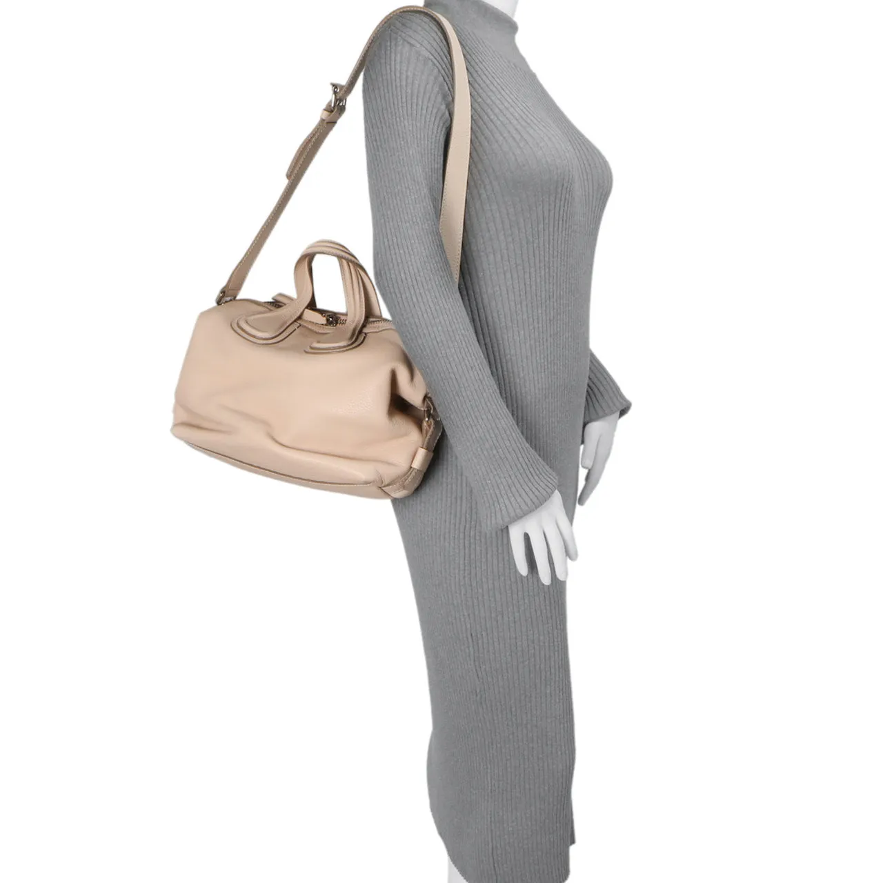 Givenchy Beige Calfskin Small Nightingale