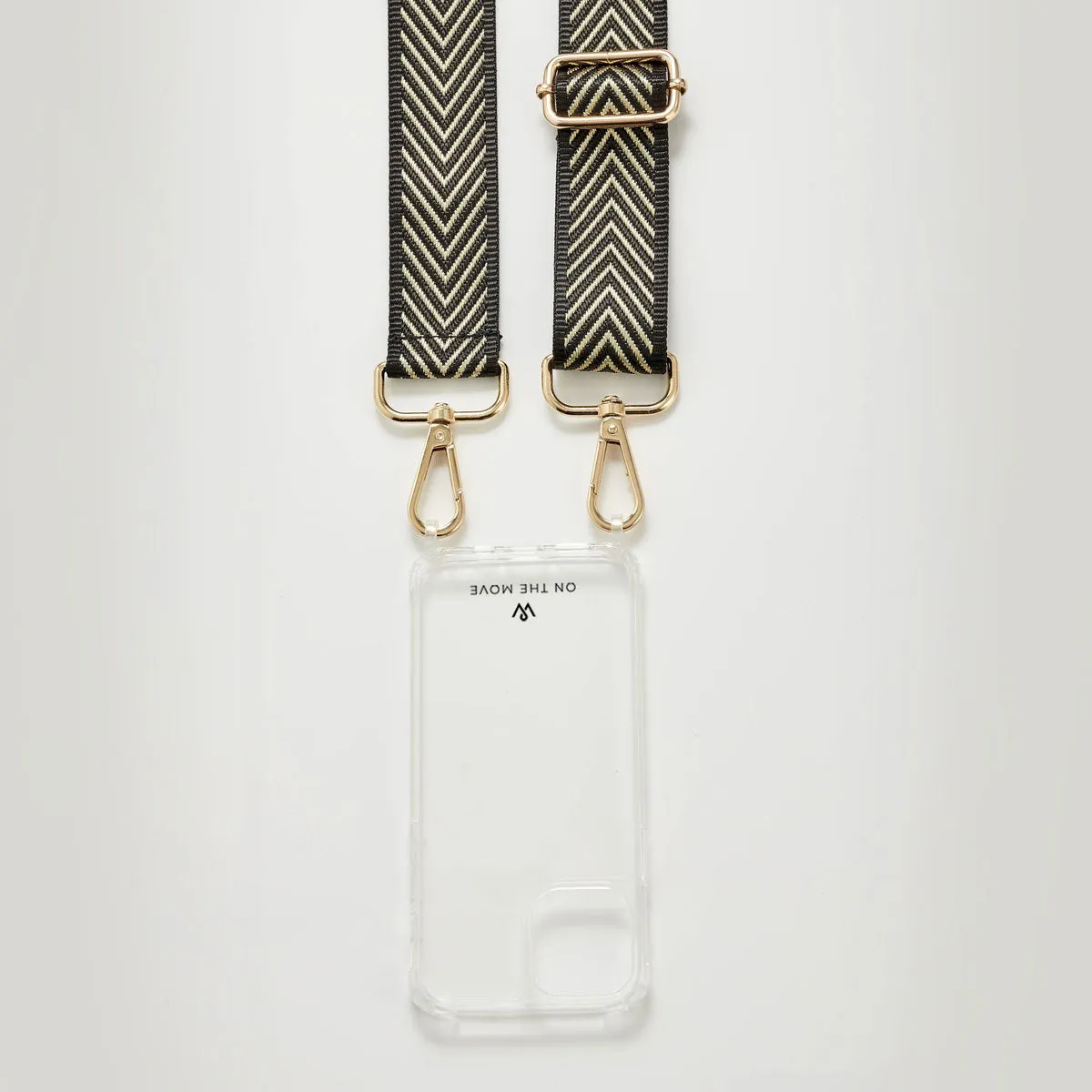 Glitter Stripes Woven Strap