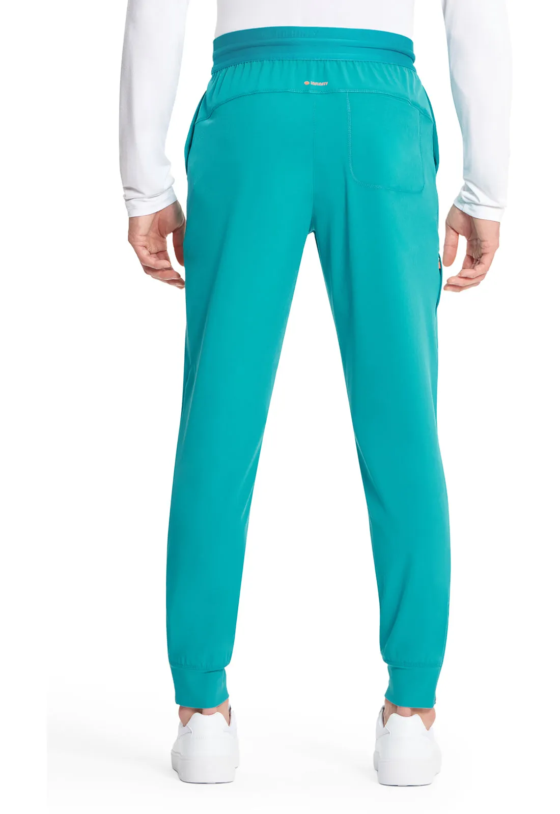GNR8 IN204A Men's Mid Rise Jogger Teal Blue