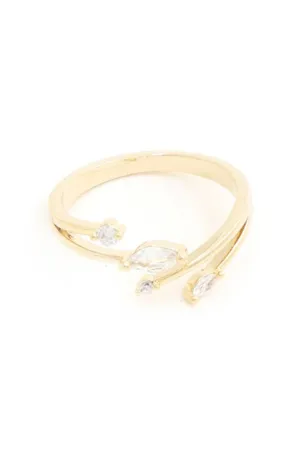Gold Dipped Adjustable Ring