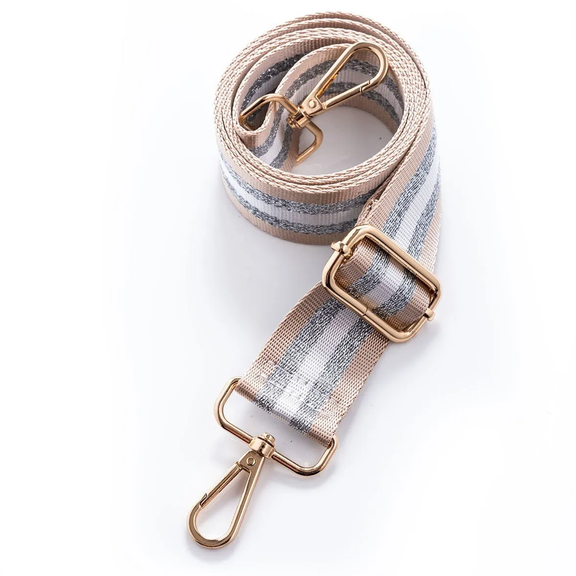 Golden Glitz Woven Strap
