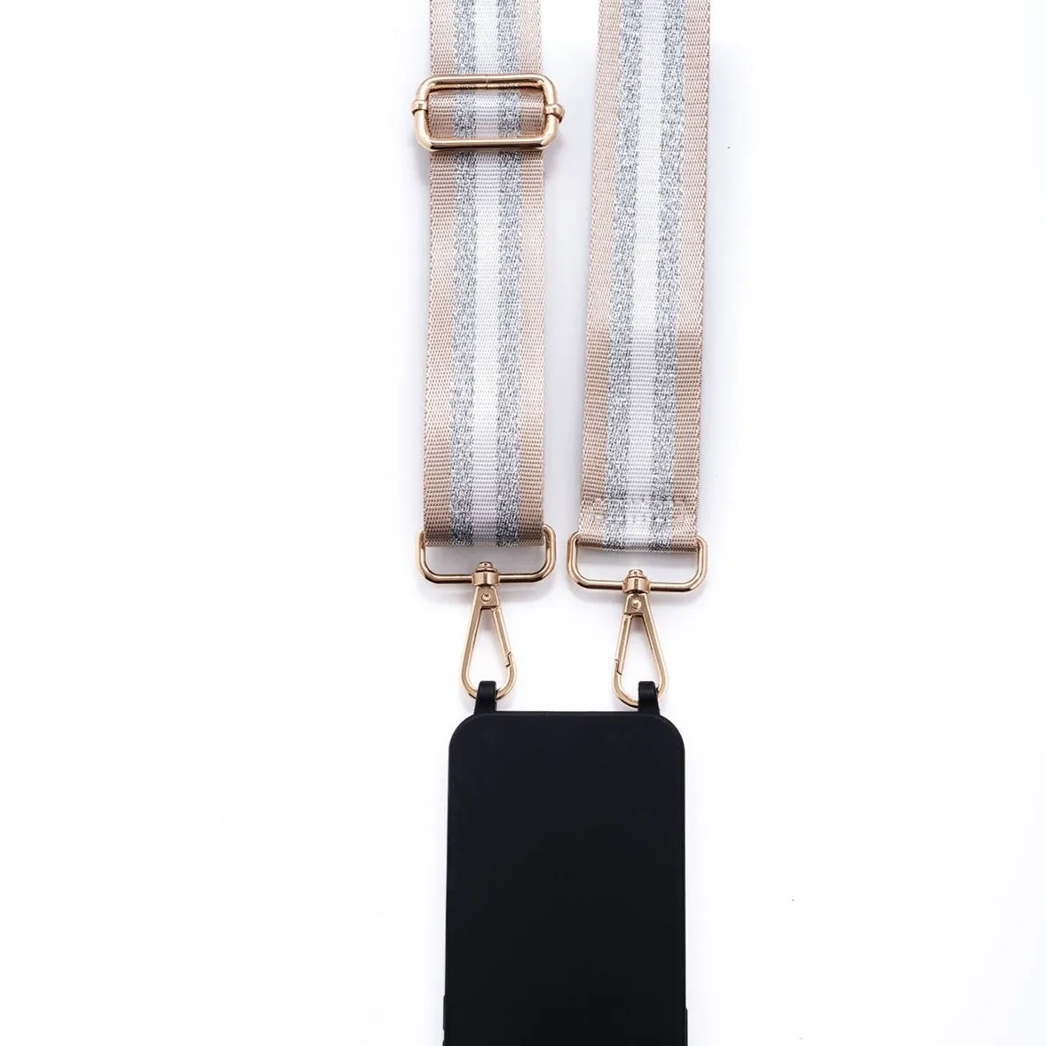 Golden Glitz Woven Strap