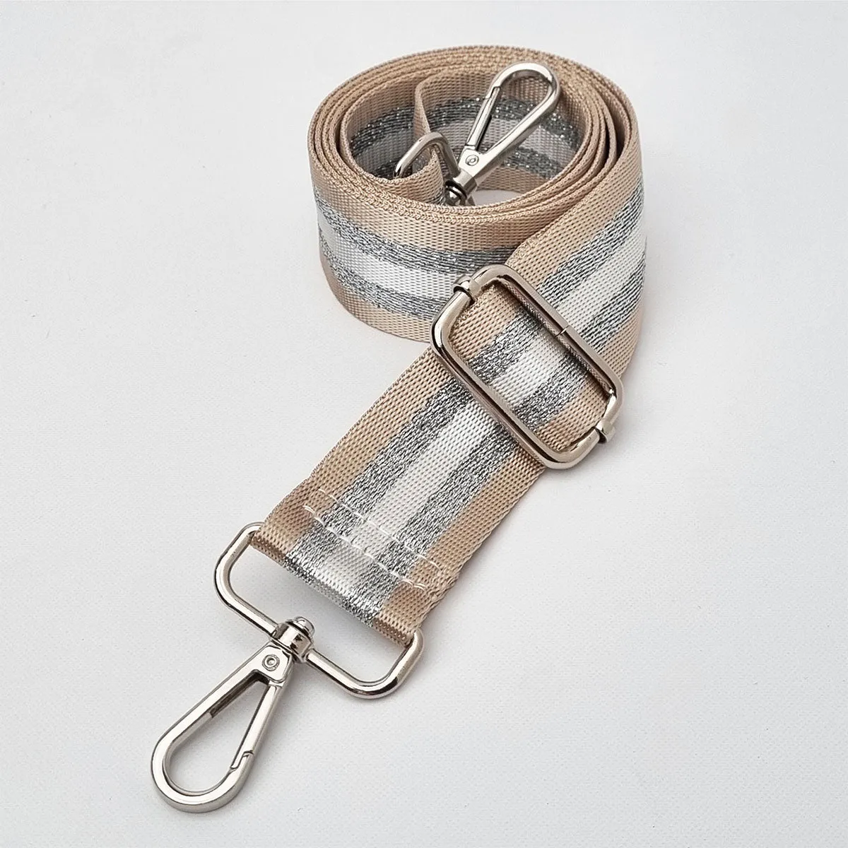 Golden Glitz Woven Strap