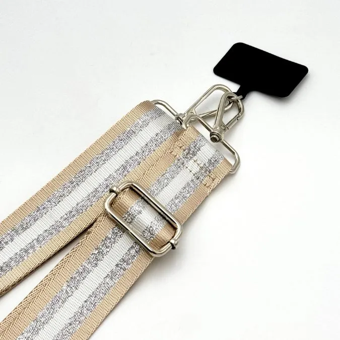 Golden Glitz Woven Strap