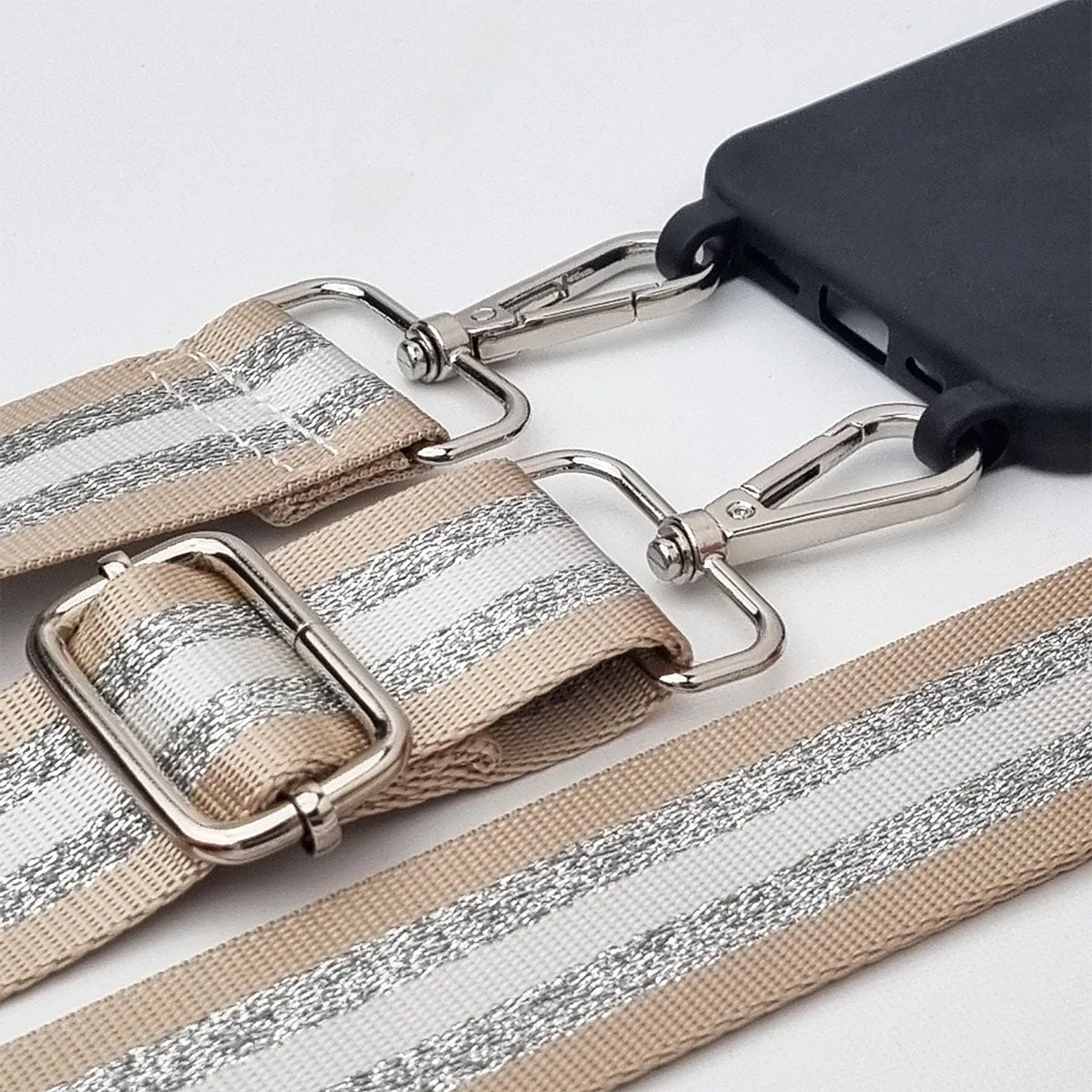 Golden Glitz Woven Strap