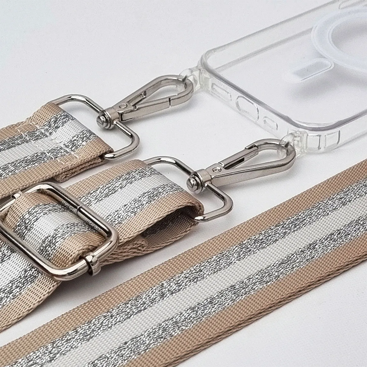 Golden Glitz Woven Strap