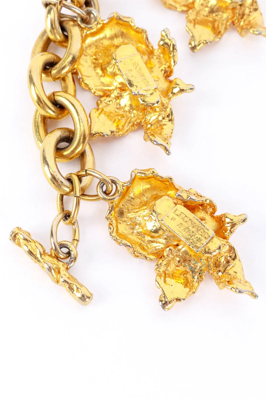Golden Orchid Bracelet