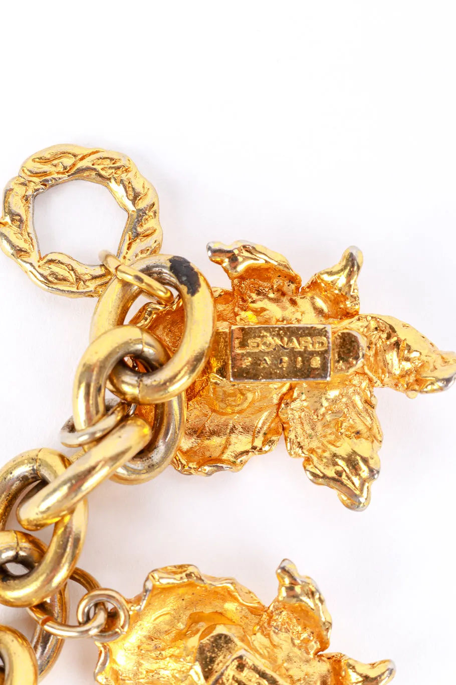 Golden Orchid Bracelet
