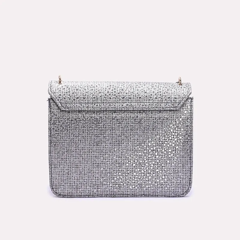 Gray Casual Hand Bags 0321886