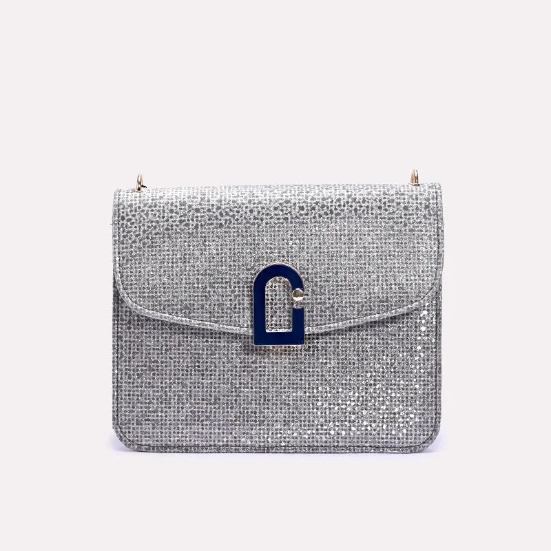 Gray Casual Hand Bags 0321886