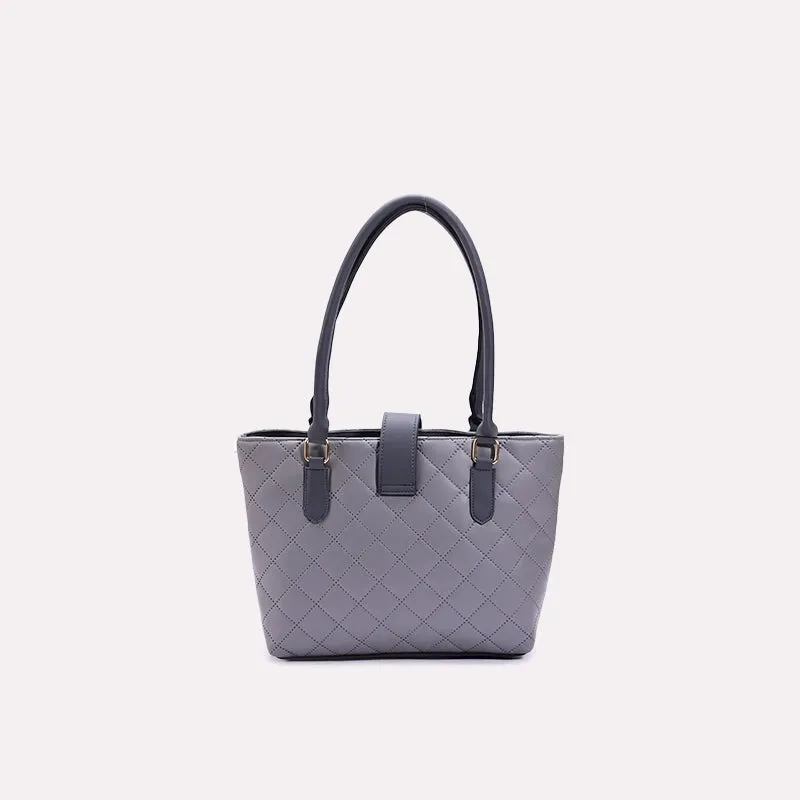 Gray Casual Shoulder Bags 0331241