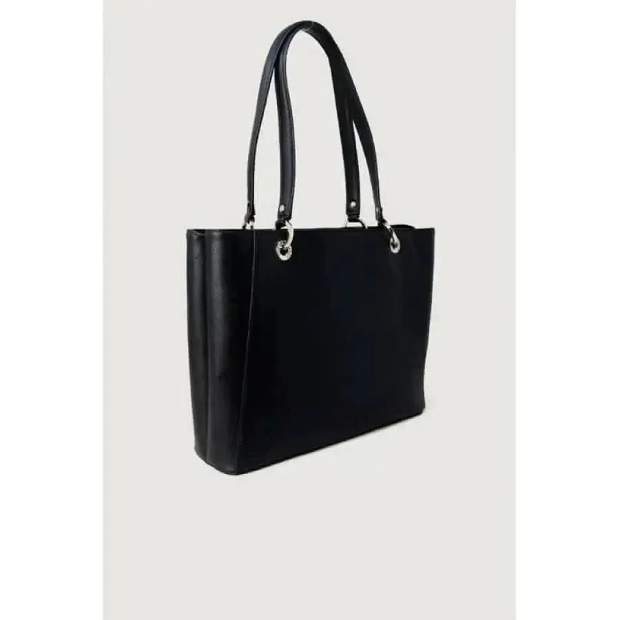 Guess Women Black Handbag with Zip 37x26x10 Fall Winter Collection