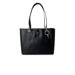 Guess Women Black Handbag with Zip 37x26x10 Fall Winter Collection