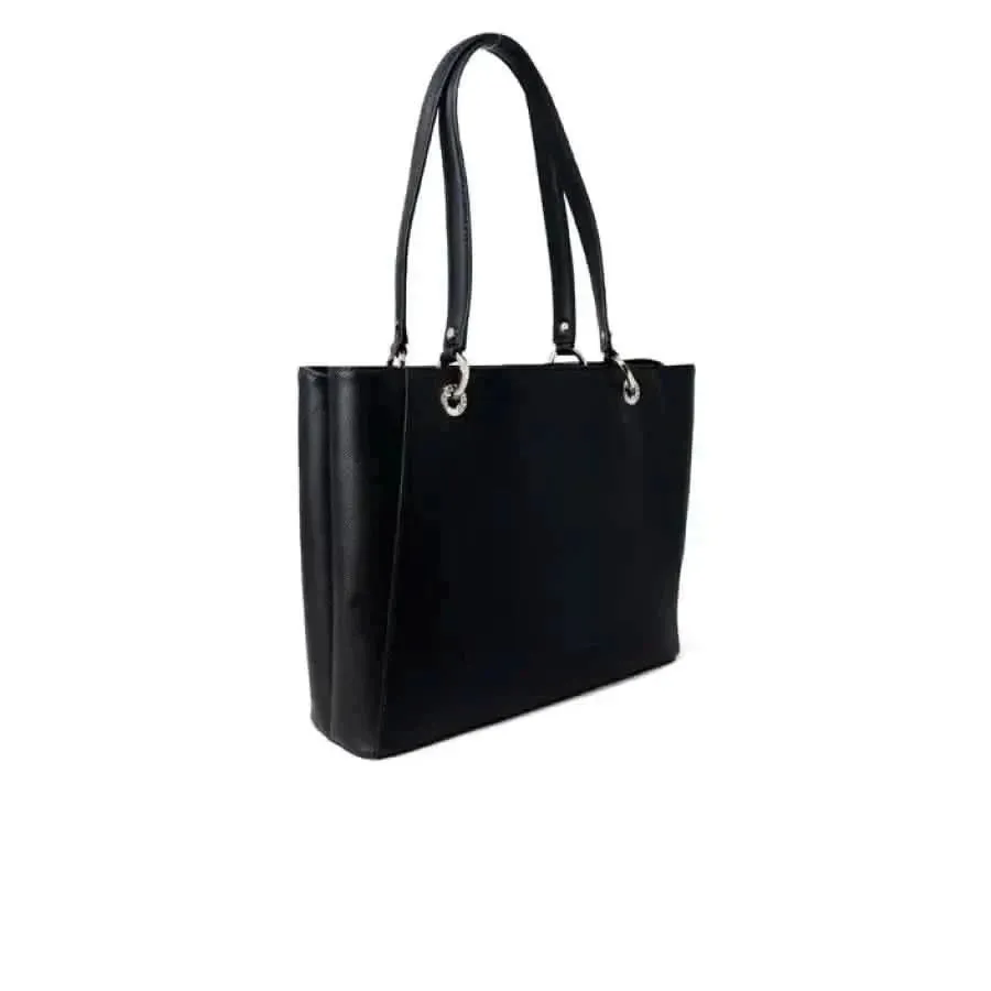 Guess Women Black Handbag with Zip 37x26x10 Fall Winter Collection
