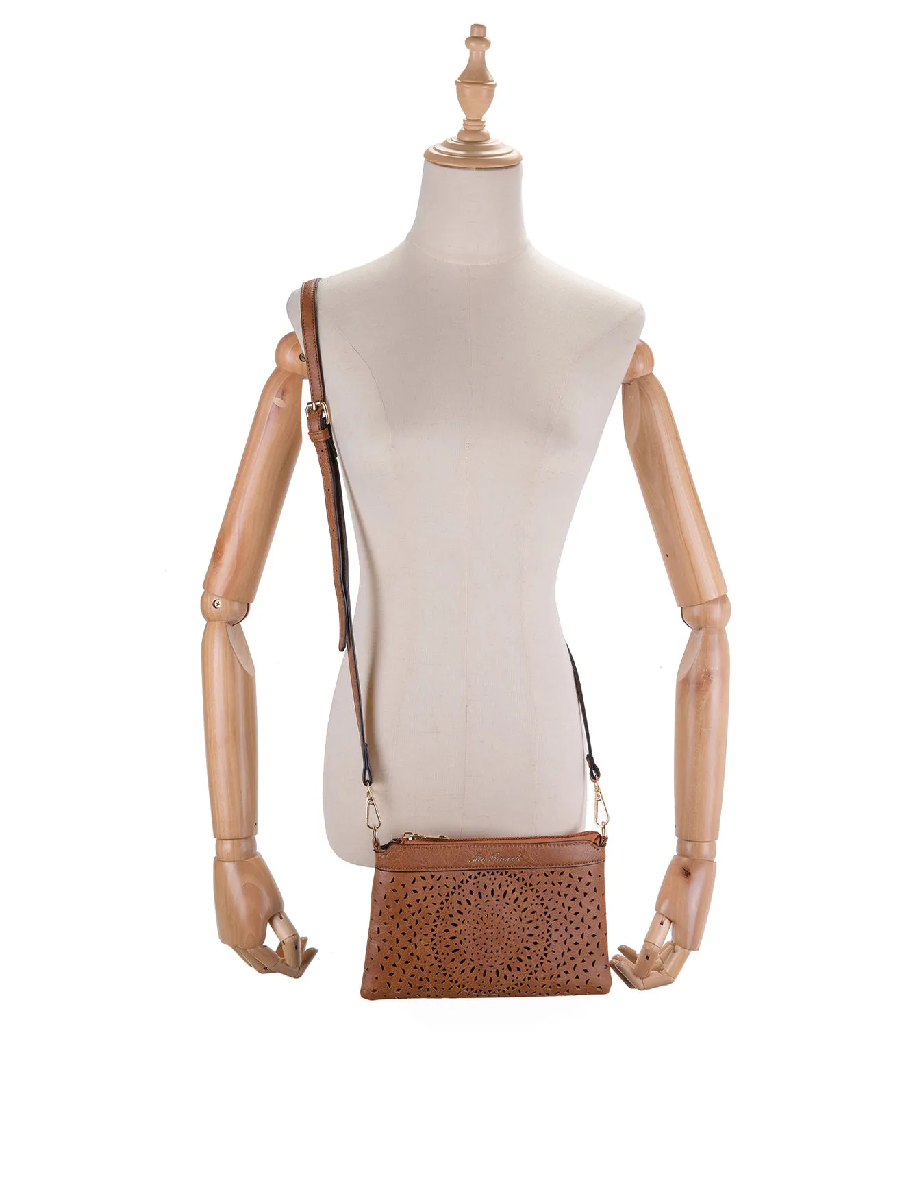 GYPSY SMALL VEGAN  XBODY BAG-XB-2342-TAN