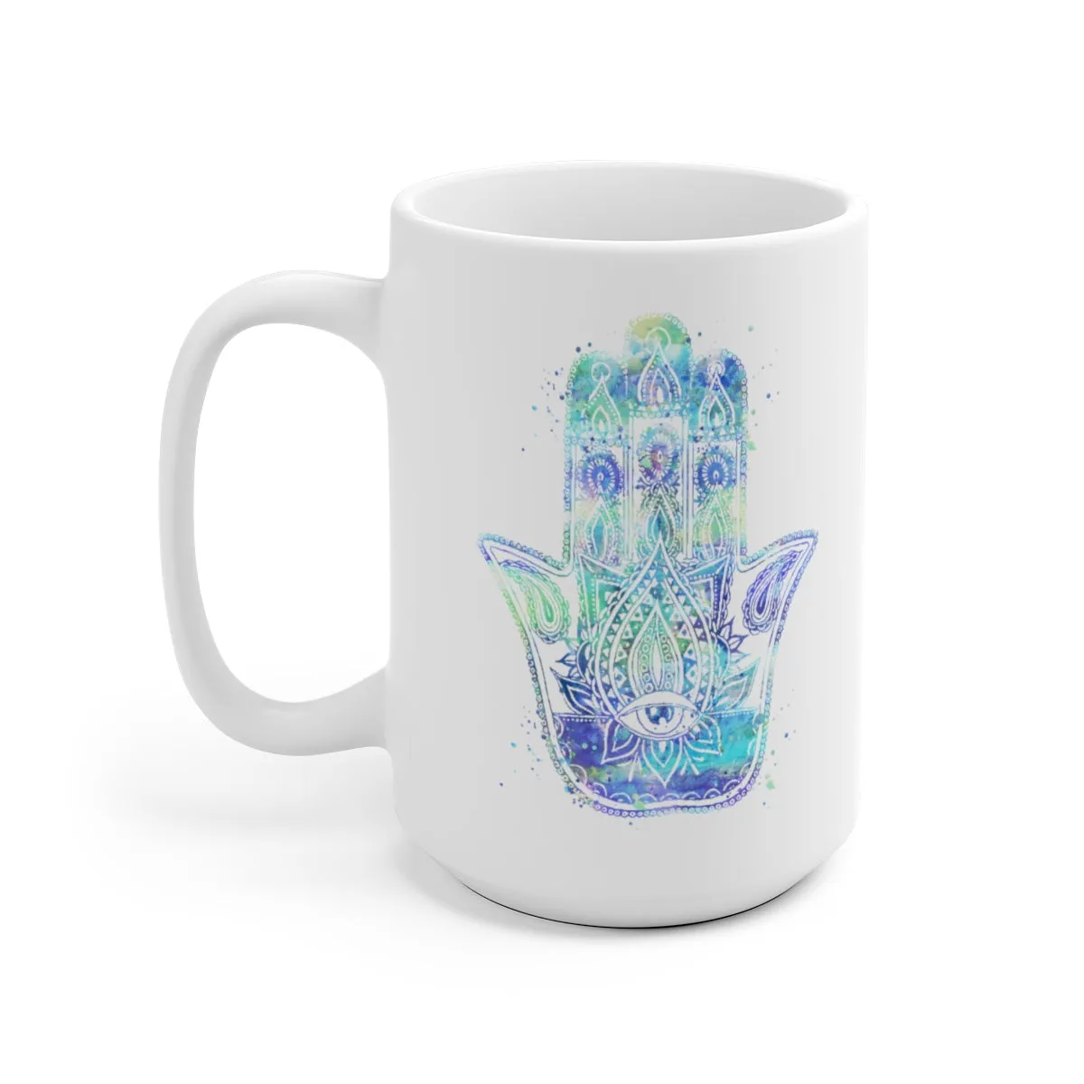 Hamsa Hand Mug - 11 oz, 15 oz