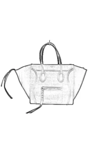 Handbag Organizer For Céline large phantom bag | Designer Purse Insert  | Bag Liner | Bag Insert Organizer | Céline  Organizer | Bag Organizer | Luxury bag |  Bag protector | Céline Bag