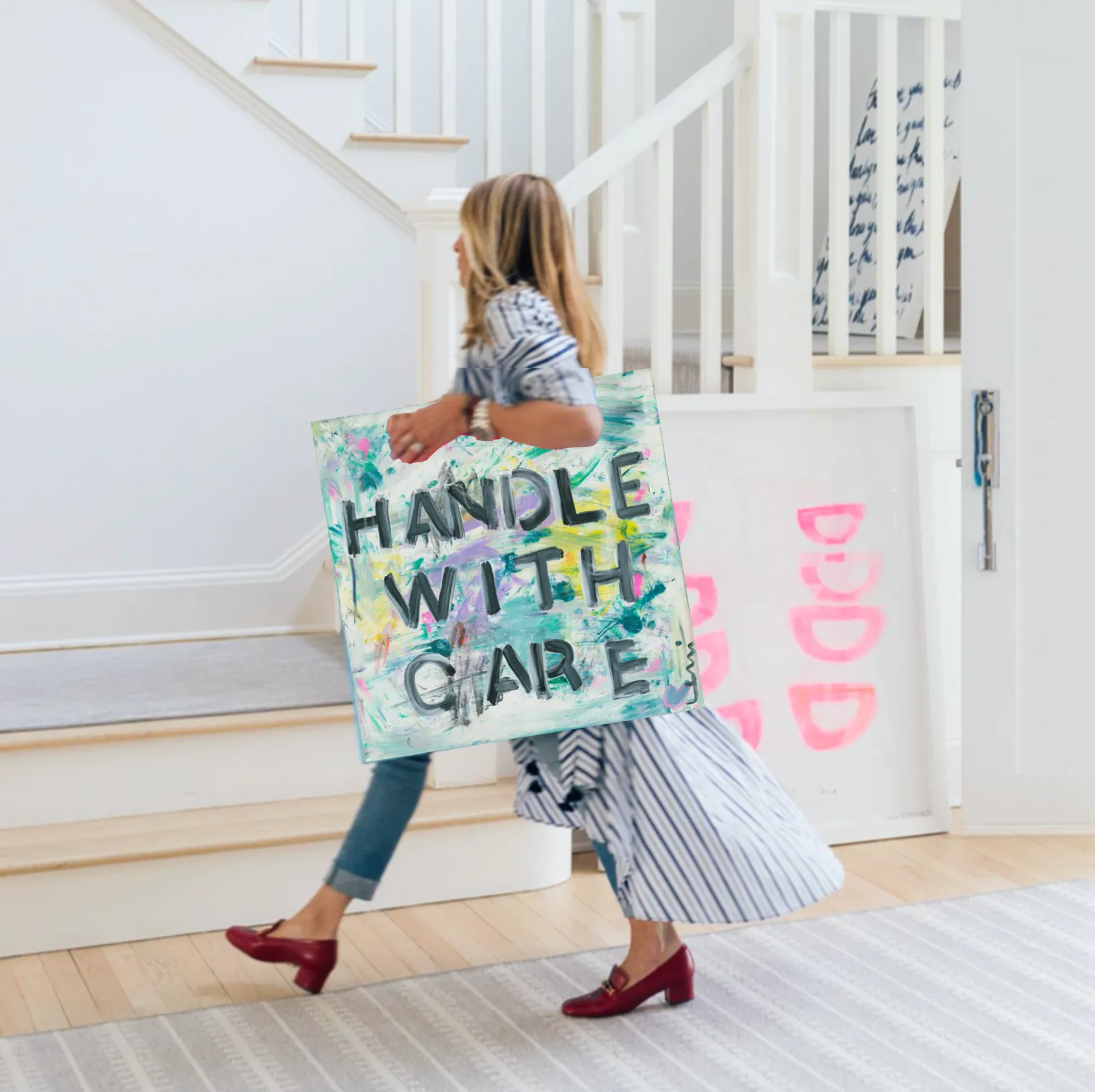 Handle With Care Art Print